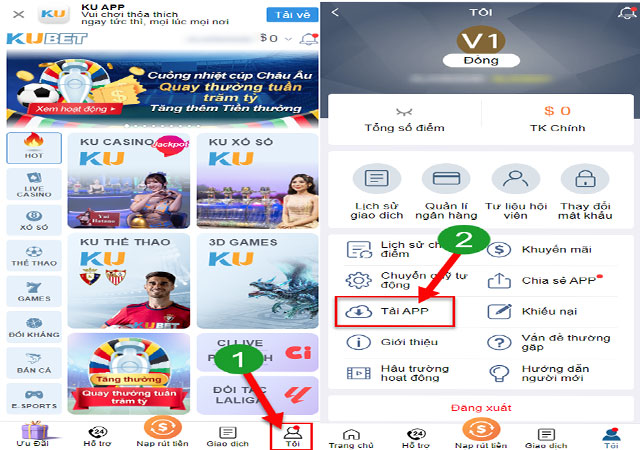 Tải app dễ dàng cực nhanh