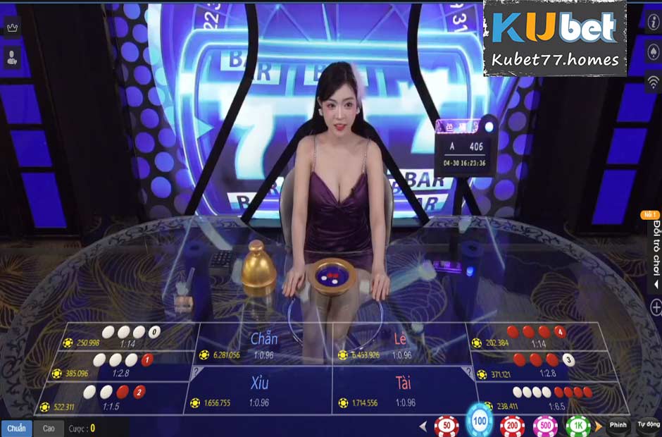 Live casino sôi động cùng MC xinh đẹp